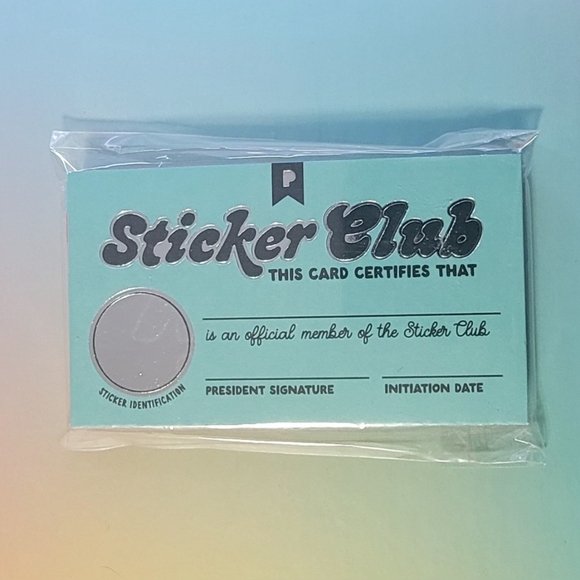 Sticker club starter pack. Unopened/Unused - Picture 5 of 6